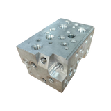 Oil equipment valve block