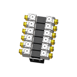 Iron drilling valve group